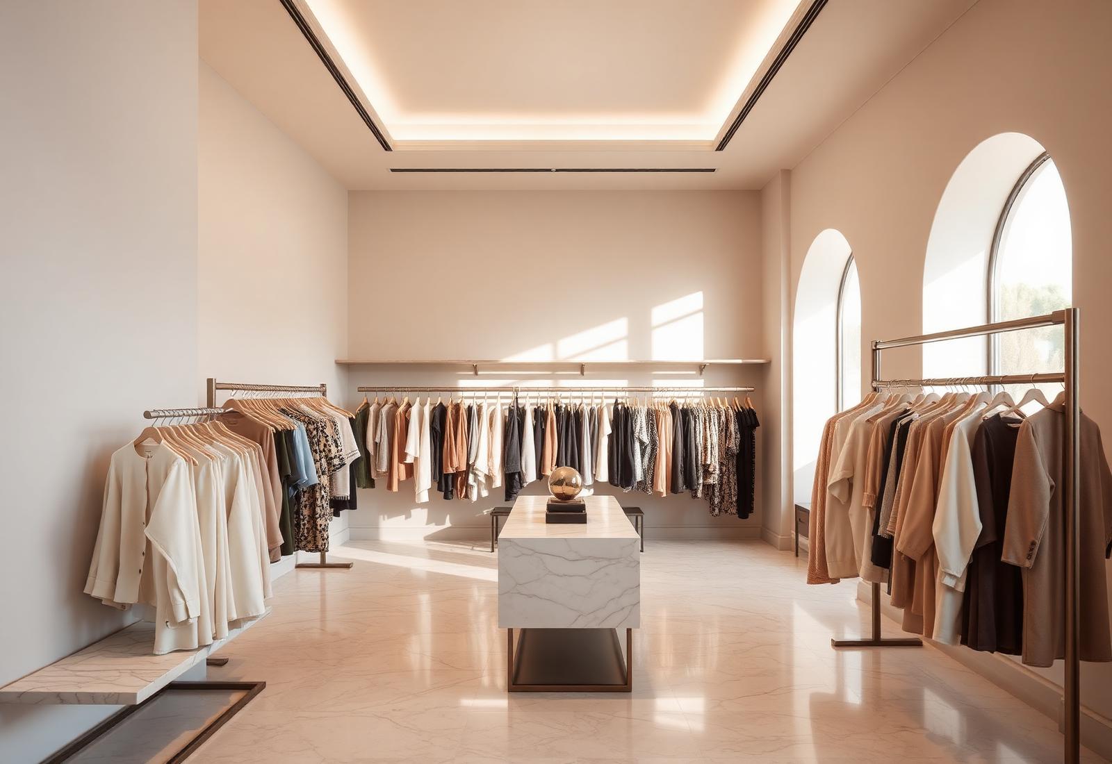 Intérieur de boutique premium PROJETA STUDIO